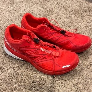 Salomon Fiery Red Running Shoes